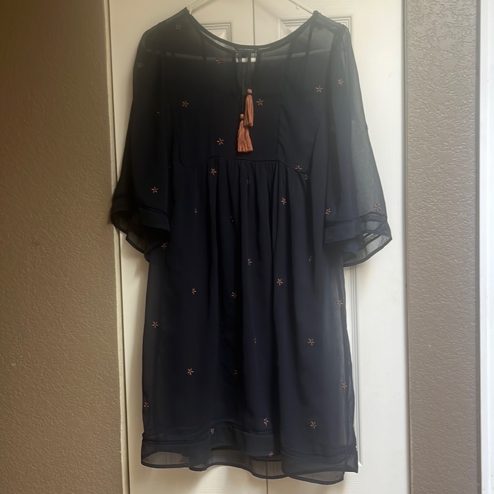 Lucky Brand navy dress